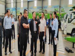 湖南省永州市政協副主席方智毅一行蒞臨泰安意美特機械有限公司調研